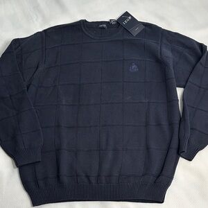 Men’s Izod cotton crew neck sweater